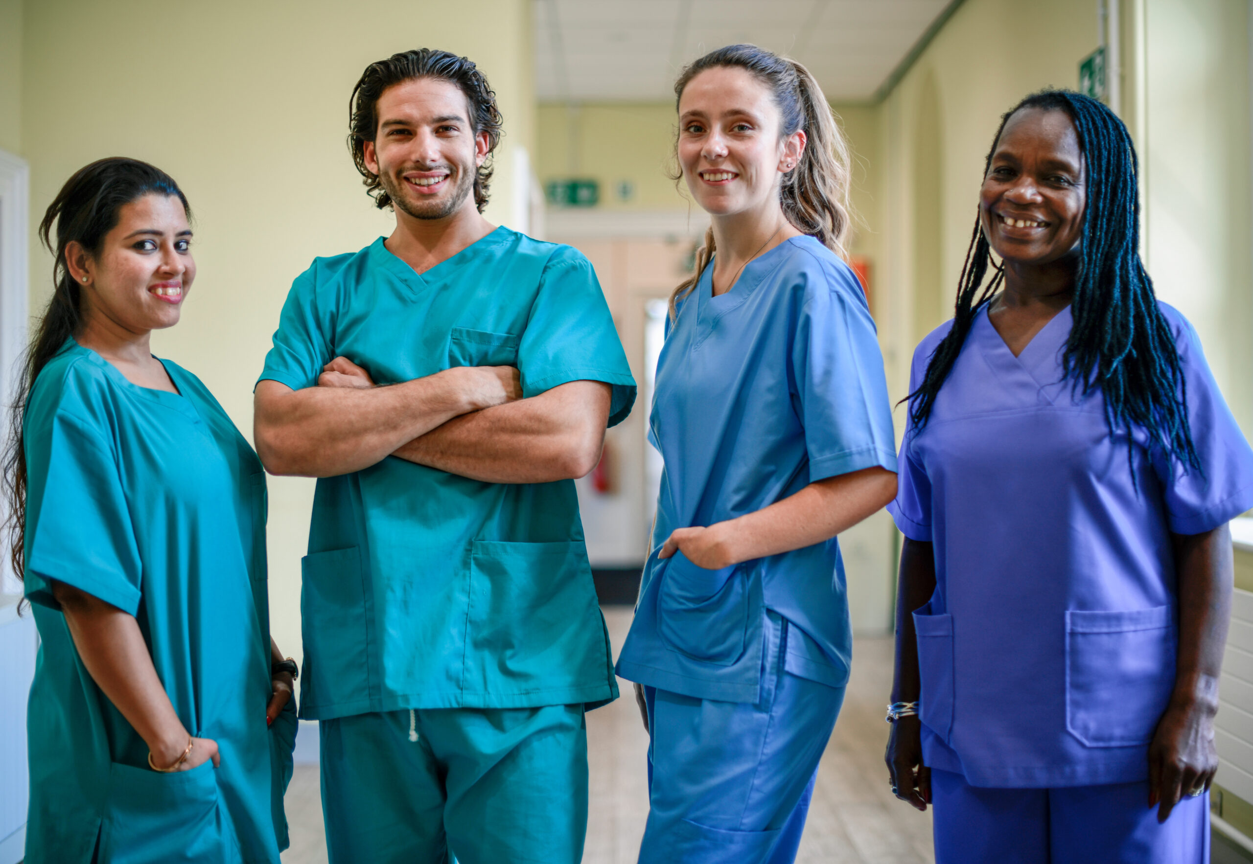 Medical team at a hospital